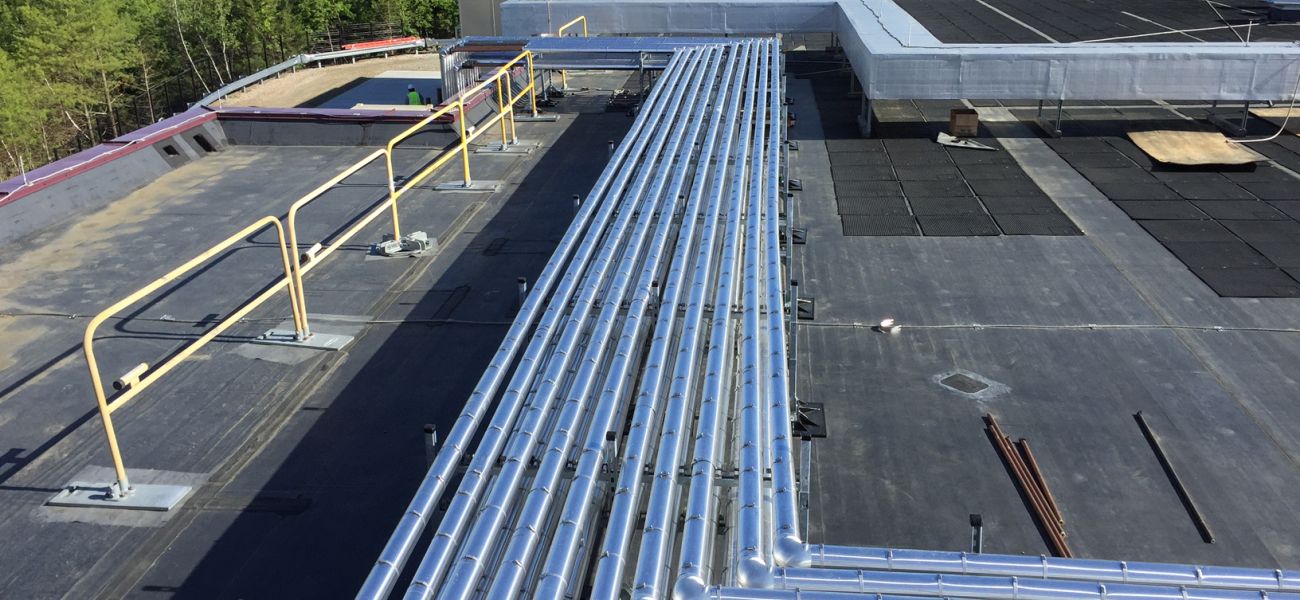 Roof piping