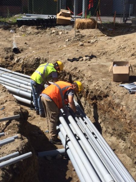 Duct installation Duct installation