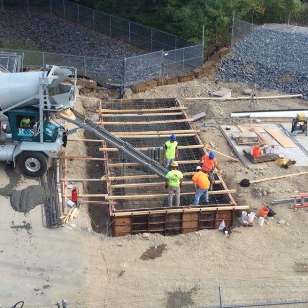 Concrete pour Concrete pour