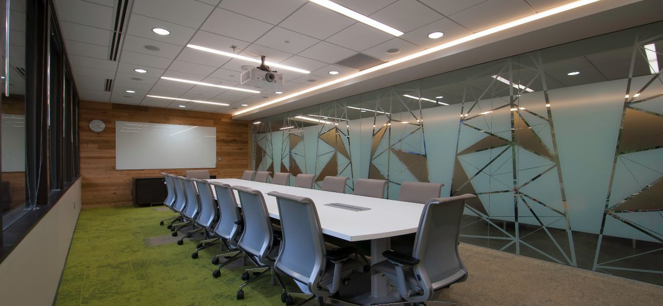 Remodeled conference room Remodeled conference room