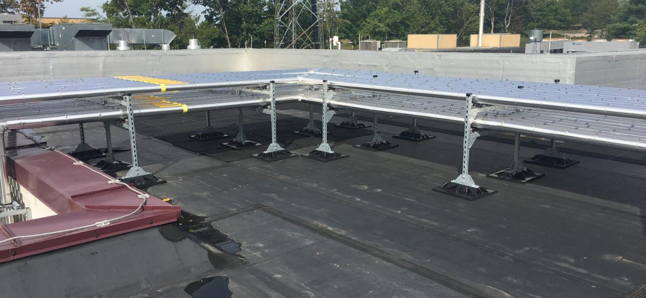 Piping on rooftop Piping on rooftop