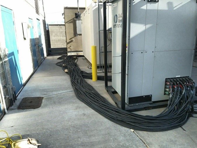04   ATS Output Cables Landed on Temp ATS 04   ATS Output Cables Landed on Temp ATS