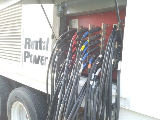 06   Cables Landed on Temporary Generator 06   Cables Landed on Temporary Generator