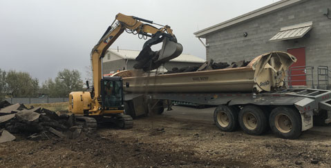 Equipment Parking Structure